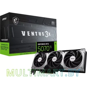 Видеокарта MSI GeForce RTX 5070 Ti 16G Ventus 3X OC картинка 5